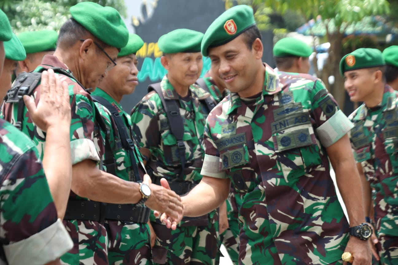 Cek Kesiapan Pengamanan Lebaran Idul Fitri 1444 H, Danrem 073/Makutarama Datangi Kodim Rembang